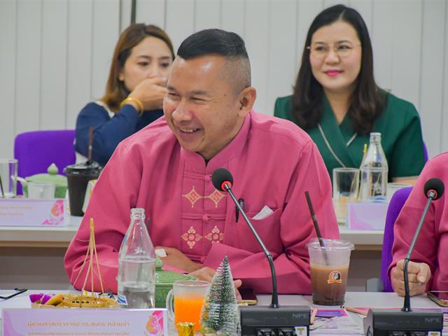 วิทยาลัยการศึกษา ต้อนรับคณะผู้บริหารมหาวิทยาลัยพะเยา เนื่องในกิจกรรม “สภากาแฟสัญจร มหาวิทยาลัยพะเยา ประจำปีงบประมาณ 2567”