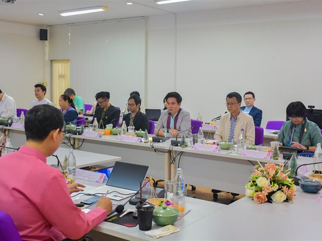 วิทยาลัยการศึกษา ต้อนรับคณะผู้บริหารมหาวิทยาลัยพะเยา เนื่องในกิจกรรม “สภากาแฟสัญจร มหาวิทยาลัยพะเยา ประจำปีงบประมาณ 2567”