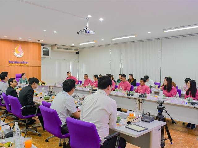 วิทยาลัยการศึกษา ต้อนรับคณะผู้บริหารมหาวิทยาลัยพะเยา เนื่องในกิจกรรม “สภากาแฟสัญจร มหาวิทยาลัยพะเยา ประจำปีงบประมาณ 2567”