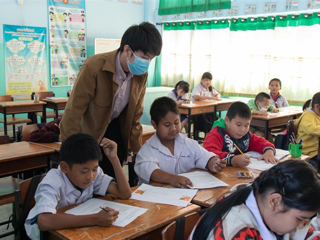 คณะศิลปศาสตร์ ดำเนินโครงการพัฒนาคุณภาพการศึกษาและการพัฒนาท้องถิ่น โดยมีสถาบันอุดมศึกษาเป็นพี่เลี้ยง ประจำปีการศึกษา 2566