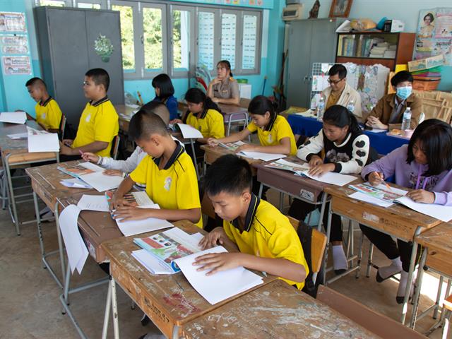 คณะศิลปศาสตร์ ดำเนินโครงการพัฒนาคุณภาพการศึกษาและการพัฒนาท้องถิ่น โดยมีสถาบันอุดมศึกษาเป็นพี่เลี้ยง ประจำปีการศึกษา 2566