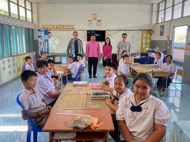 คณะศิลปศาสตร์ ดำเนินโครงการพัฒนาคุณภาพการศึกษาและการพัฒนาท้องถิ่น โดยมีสถาบันอุดมศึกษาเป็นพี่เลี้ยง ประจำปีการศึกษา 2566
