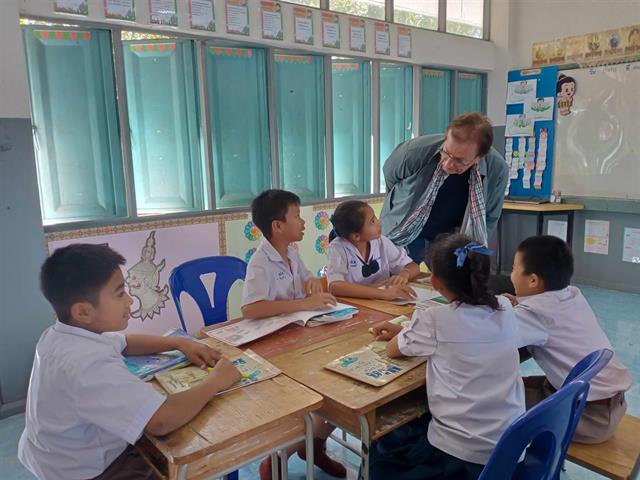 คณะศิลปศาสตร์ ดำเนินโครงการพัฒนาคุณภาพการศึกษาและการพัฒนาท้องถิ่น โดยมีสถาบันอุดมศึกษาเป็นพี่เลี้ยง ประจำปีการศึกษา 2566