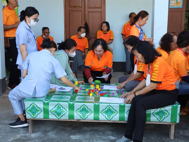 ถ่ายทำรายการ “เมืองไทยดี๊ดี” ปรแกรมพัฒนาศักยภาพสมองในผู้สูงอายุที่มีความจำบกพร่องระยะแรก 