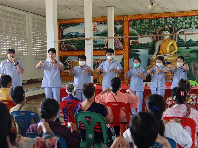 ร่วมถ่ายทำรายการ “เช้านี้ที่ภาคเหนือ” ของสถานีโทรทัศน์ NBT 