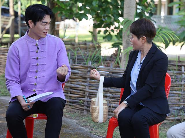 ร่วมถ่ายทำรายการ “เช้านี้ที่ภาคเหนือ” ของสถานีโทรทัศน์ NBT 