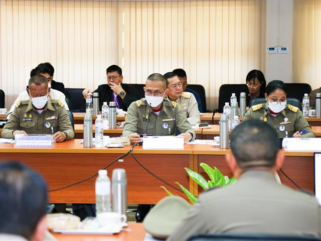  ประชุมคณะส่วนล่วงหน้าเตรียมงานพิธีพระราชทานปริญญาบัตร ประจำปีการศึกษา 2565