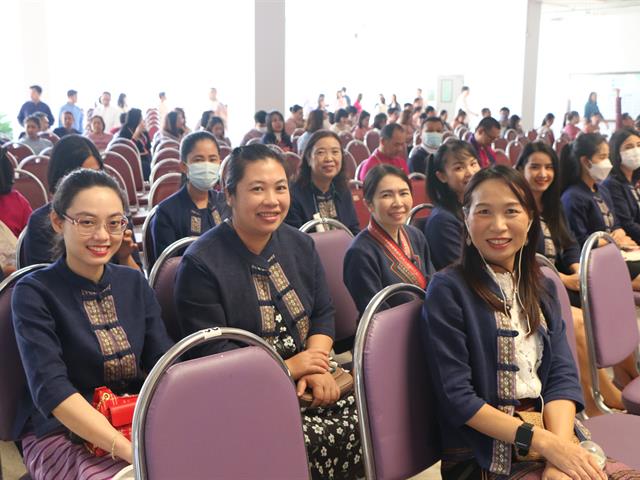 คณะสาธารณสุขศาสตร์ เข้าร่วมพิธีทำบุญเนื่องในวันขึ้นปีใหม่ “ฮ่วมบุญ ขึ้นปี๋ใหม่ ฮ้อยดวงใจ จาว ม.พะเยา” ประจำปี 2567