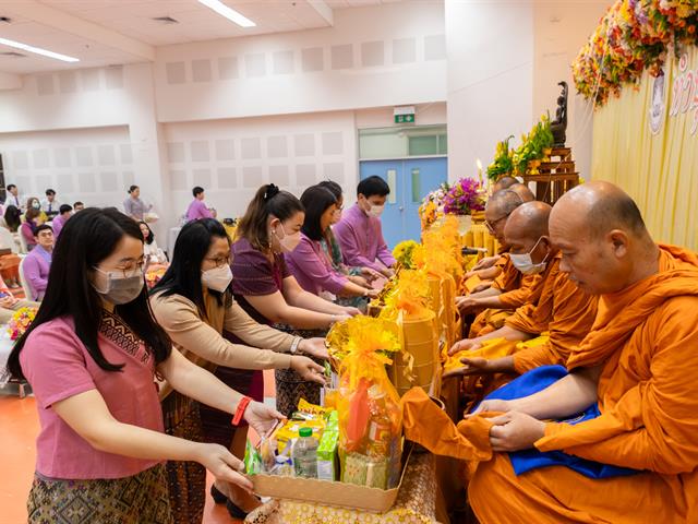 คณะศิลปศาสตร์จัดโครงการทำบุญคณะศิลปศาสตร์ ประจำปี ๒๕๖๗