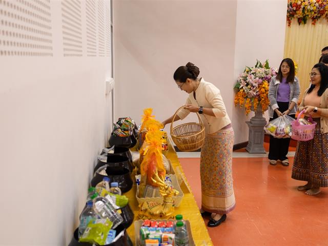 คณะศิลปศาสตร์จัดโครงการทำบุญคณะศิลปศาสตร์ ประจำปี ๒๕๖๗