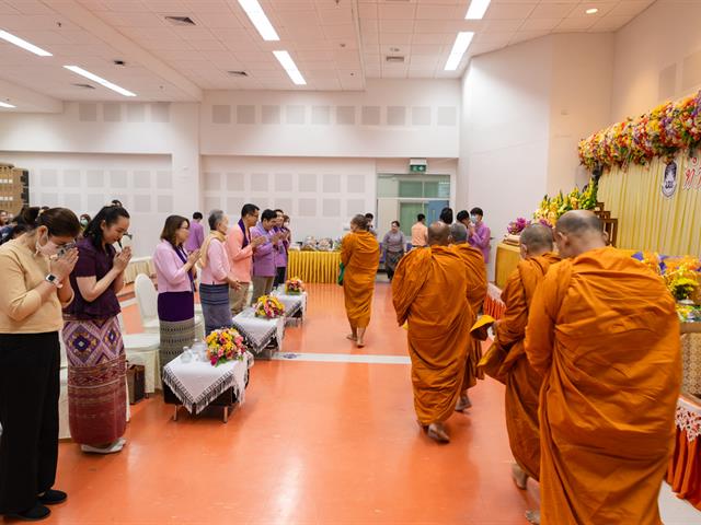 คณะศิลปศาสตร์จัดโครงการทำบุญคณะศิลปศาสตร์ ประจำปี ๒๕๖๗