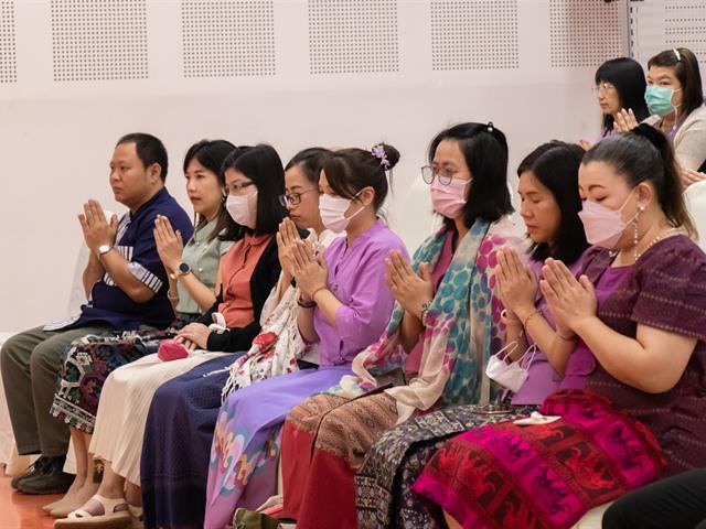 คณะศิลปศาสตร์จัดโครงการทำบุญคณะศิลปศาสตร์ ประจำปี ๒๕๖๗