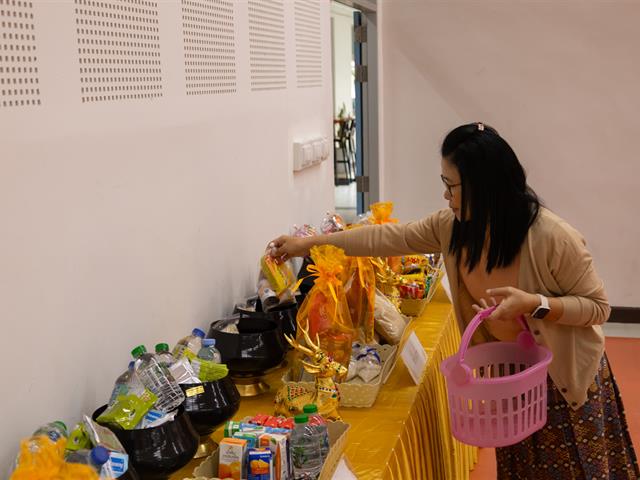 คณะศิลปศาสตร์จัดโครงการทำบุญคณะศิลปศาสตร์ ประจำปี ๒๕๖๗