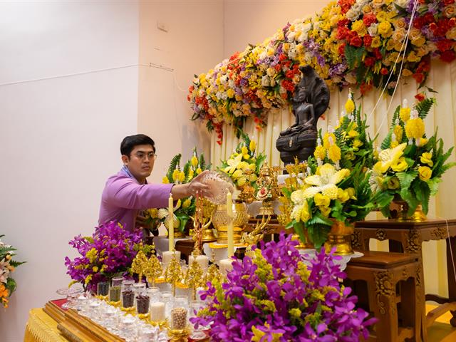 คณะศิลปศาสตร์จัดโครงการทำบุญคณะศิลปศาสตร์ ประจำปี ๒๕๖๗