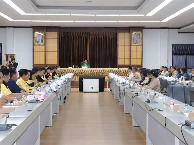 UP Attended a Meeting to Prepare for an Off-site Official Cabinet Meeting (Traveling Cabinet) in Phayao Province on December 27, 2023