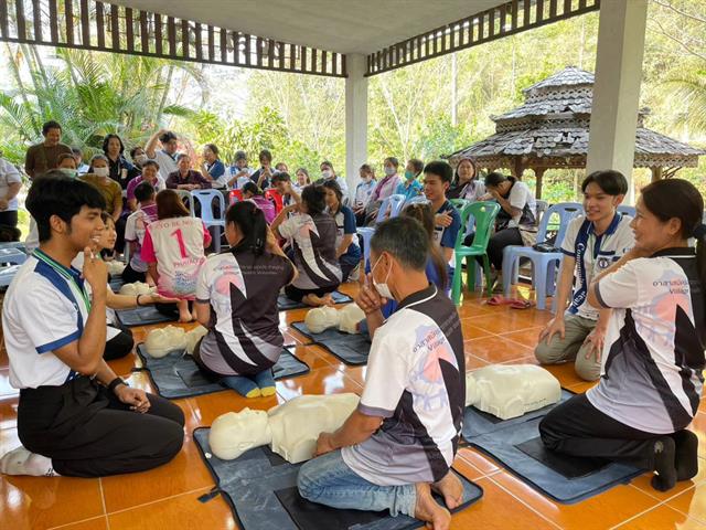 คณะสาธารณสุขศาสตร์ มหาวิทยาลัยพะเยา ให้บริการวิชาการด้านสาธารณสุข ณ โรงพยาบาลส่งเสริมสุขภาพตำบลบ้านฮวก อำเภอภูซาง จังหวัดพะเยา 