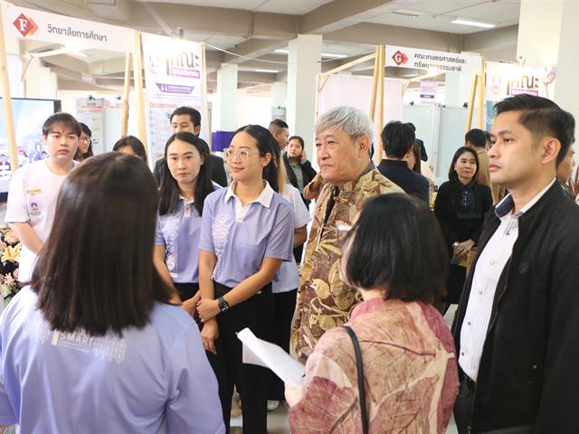 คณะสาธารณสุขศาสตร์ เข้าร่วมนิทรรศการโครงการ 1 คณะ 1 ชุมชนนวัตกรรม 2566 เผยแพร่ผลสำเร็จการพัฒนาพื้นที่อย่างยั่งยืน (SDGs)