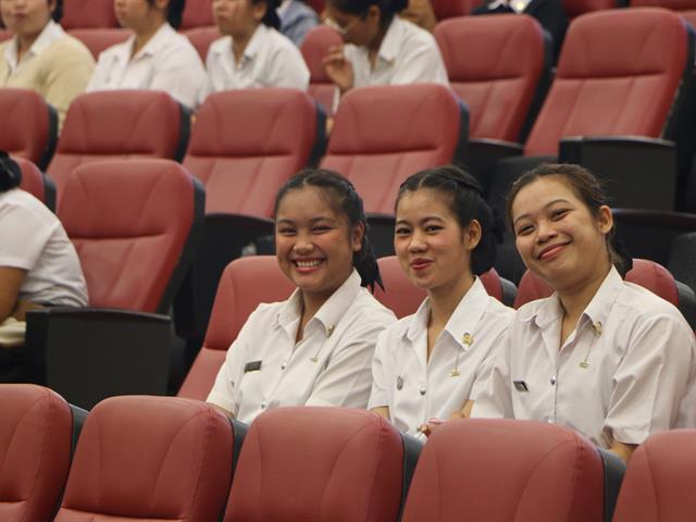  คณะสาธารณสุขศาสตร์ จัดพิธีวันคล้ายวันสถาปนาครบรอบ 3 ปี คณะสาธารณสุขศาสตร์ และกิจกรรมคืนสู่เหย้าศิษย์เก่าสาธารณสุขศาสตร์ "ย้อนวันวานที่บ้านสาสุข"