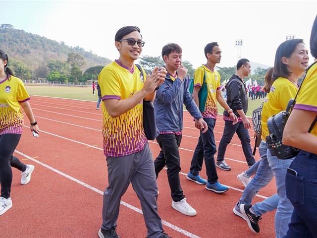 คณะสาธารณสุขศาสตร์ เข้าร่วมการแข่งขันกีฬาบุคลากรมหาวิทยาลัยพะเยา ประจำปี 2567