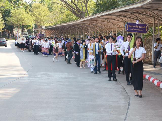 คณะเภสัชศาสตร์ จัดพิธีแสดงความยินดีแก่บัณฑิตคณะเภสัชศาสตร์ผู้สำเร็จการศึกษา ประจำปีการศึกษา 2565