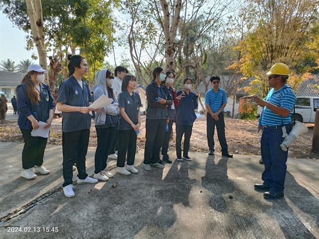 คณะสาธารณสุขศาสตร์ เข้าศึกษาดูงานที่การประปาส่วนภูมิภาค สาขาพะเยา