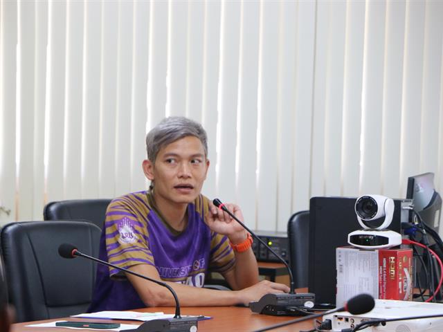 คณะสาธารณสุขศาสตร์ ได้อบรมรื่องการบันทึกข้อมูลภาระงาน และระบบการจัดทำแผนพัฒนารายบุคคล (IDP) ณ ห้องประชุมชูชาติกีฬาแปง และผ่านระบบออนไลน์ Microsoft Teams