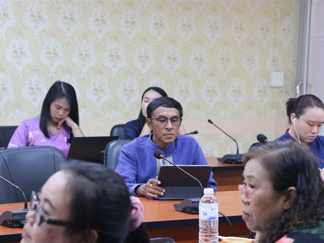 คณะสาธารณสุขศาสตร์ ได้อบรมรื่องการบันทึกข้อมูลภาระงาน และระบบการจัดทำแผนพัฒนารายบุคคล (IDP) ณ ห้องประชุมชูชาติกีฬาแปง และผ่านระบบออนไลน์ Microsoft Teams