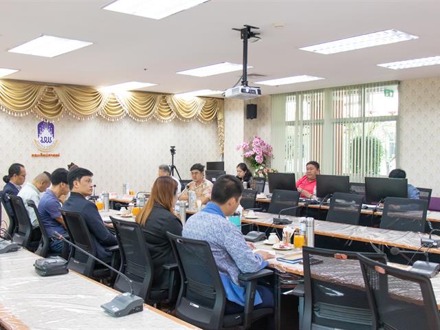 คณะศิลปศาสตร์ประชุมเตรียมความพร้อมประเพณีแห่ผ้าห่มพระธาตุจอมทอง ประจำปี ๒๕๖๗