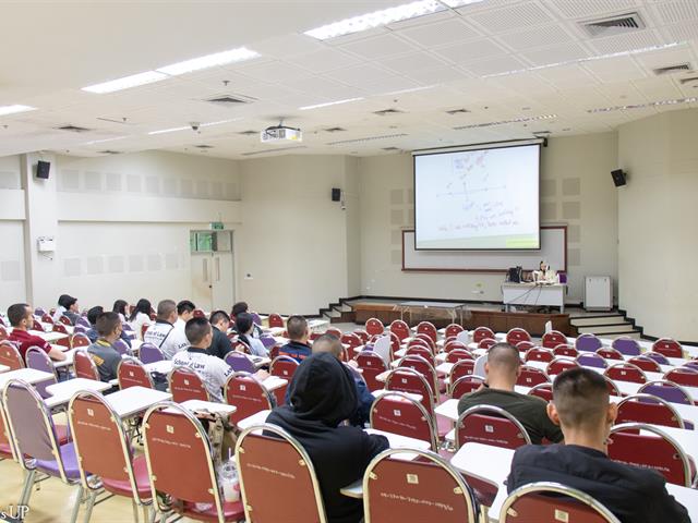 The Language Center in the School of Liberal Arts coordinated a training and examination program for English proficiency among the undergraduates