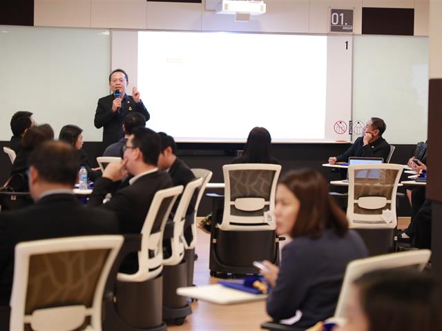มหาวิทยาลัยพะเยาจัดพิธีมอบประกาศนียบัตรแก่ผู้สำเร็จการอบรม หลักสูตรพัฒนาศักยภาพผู้บริหารระดับสูง รุ่นที่ 1