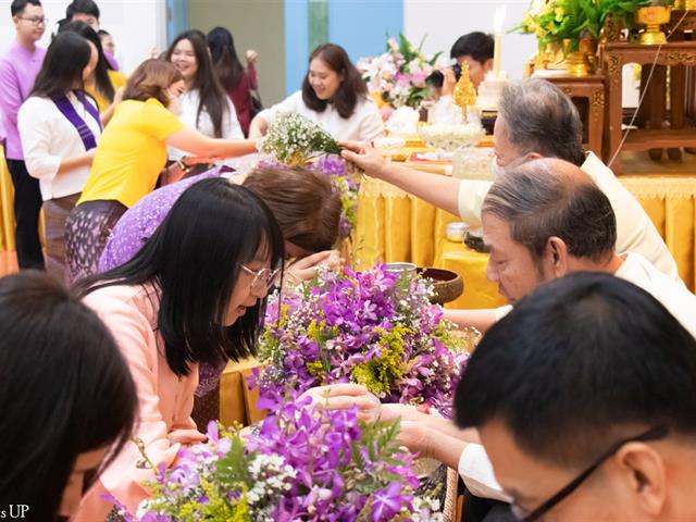 คณะศิลปศาสตร์ จัดโครงการสุขสะหรี ปี๋ใหม่เมือง และทำบุญคณะศิลปศาสตร์ ประจำปี ๒๕๖๗