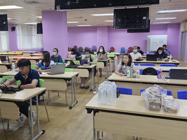 โครงการพัฒนาศักยภาพบุคลากร คณะสหเวชศาสตร์ ณ ห้อง CE07214 อาคารเรียนรวม มหาวิทยาลัยพะเยา