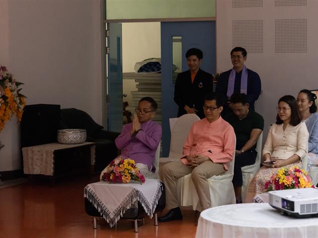 คณะศิลปศาสตร์ จัดพิธีทำบุญคณะศิลปศาสตร์ เนื่องในโอกาสแสดงมุทิตาคารวะ แด่ ดร.สิงห์คำ รักป่า อาจารย์หลักสูตรศิลปศาสตรบัณฑิต สาขาวิชาภาษาอังกฤษ