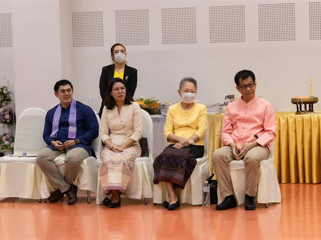 คณะศิลปศาสตร์ จัดพิธีทำบุญคณะศิลปศาสตร์ เนื่องในโอกาสแสดงมุทิตาคารวะ แด่ ดร.สิงห์คำ รักป่า อาจารย์หลักสูตรศิลปศาสตรบัณฑิต สาขาวิชาภาษาอังกฤษ