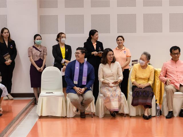 คณะศิลปศาสตร์ จัดพิธีทำบุญคณะศิลปศาสตร์ เนื่องในโอกาสแสดงมุทิตาคารวะ แด่ ดร.สิงห์คำ รักป่า อาจารย์หลักสูตรศิลปศาสตรบัณฑิต สาขาวิชาภาษาอังกฤษ