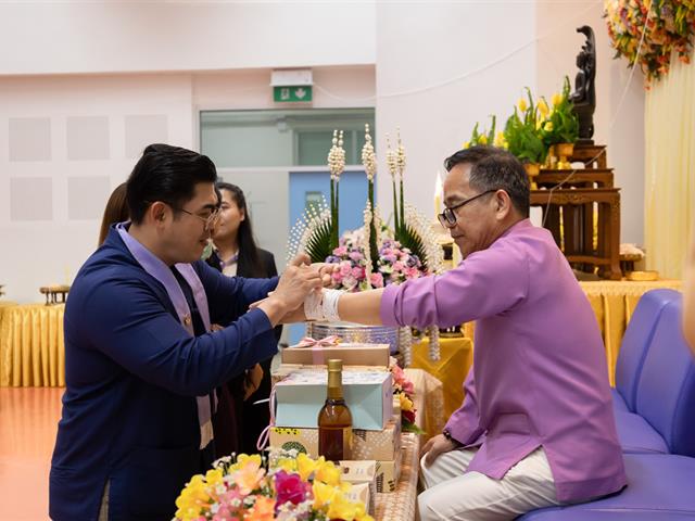 คณะศิลปศาสตร์ จัดพิธีทำบุญคณะศิลปศาสตร์ เนื่องในโอกาสแสดงมุทิตาคารวะ แด่ ดร.สิงห์คำ รักป่า อาจารย์หลักสูตรศิลปศาสตรบัณฑิต สาขาวิชาภาษาอังกฤษ