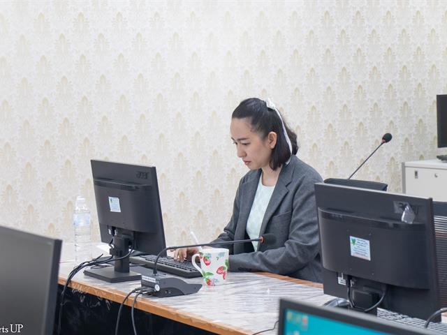 ศูนย์ภาษา คณะศิลปศาสตร์ จัดทดสอบวัดความรู้ภาษาอังกฤษ สำหรับการเปิดใช้โปรแกรมพัฒนาภาษาอังกฤษด้วยตนเอง
