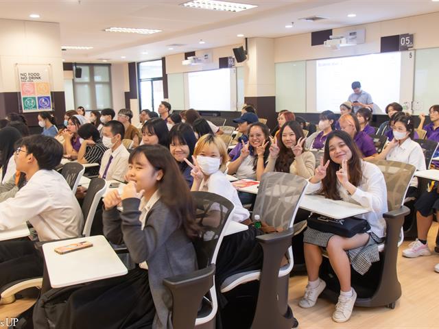 คณะศิลปศาสตร์ให้การต้อนรับผู้แทนจากสมาคมฝรั่งเศส เชียงราย (Alliance Francaise Chiang Rai)