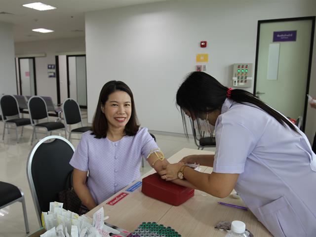 โครงการตรวจสุขภาพบุคลากรมหาวิทยาลัยพะเยา ประจำปี 2567