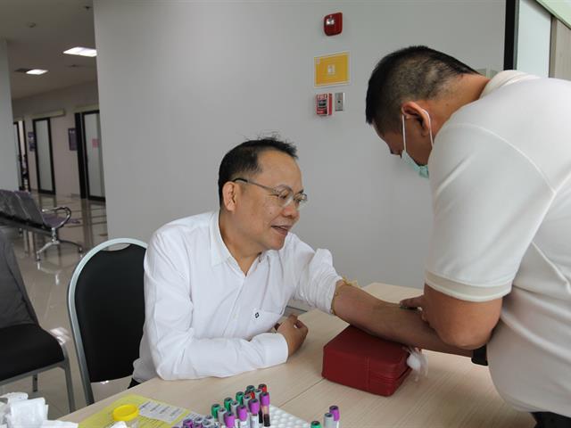 โครงการตรวจสุขภาพบุคลากรมหาวิทยาลัยพะเยา ประจำปี 2567