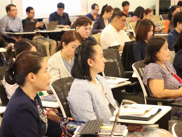 กองแผนงานจัดโครงการอบรมการจัดทำแผนจัดหารายได้ของส่วนงาน