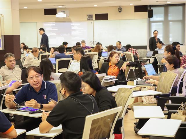 กองแผนงานจัดโครงการอบรมการจัดทำแผนจัดหารายได้ของส่วนงาน