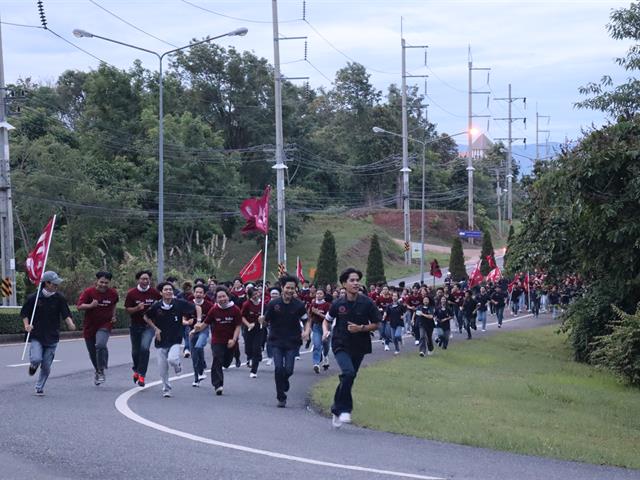 วิศวกรรมศาสตร์ มพ. พาน้องวิ่งหลอมเกียร์ 67 เสริมสร้างความสามัคคีรุ่นพี่ - รุ่นน้อง