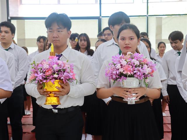 พิธีไหว้ครู คณะแพทยศาสตร์