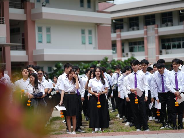 คณะวิศวกรรมศาสตร์ มพ. จัดกิจกรรมไหว้ครู สักการะพระวิษณุกรรม ประจำปีการศึกษา 2567