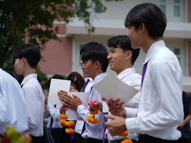 คณะวิศวกรรมศาสตร์ มพ. จัดกิจกรรมไหว้ครู สักการะพระวิษณุกรรม ประจำปีการศึกษา 2567