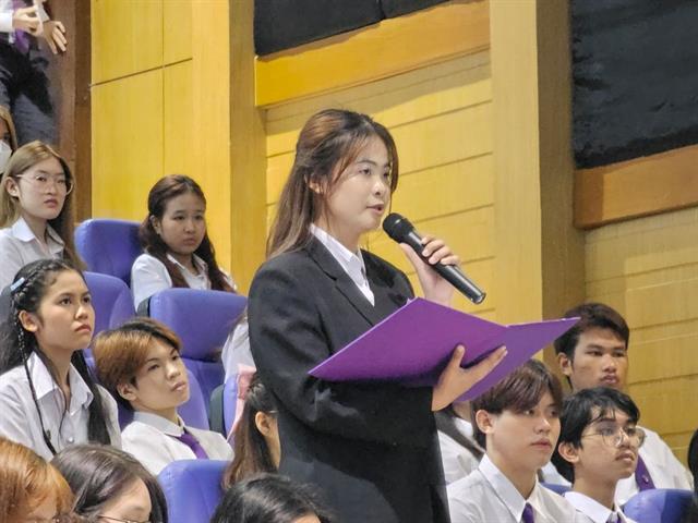 คณะสหเวชศาสตร์ มหาวิทยาลัยพะเยา จัดพิธีไหว้ครู คณะสหเวชศาสตร์ ประจำปีการศึกษา 2567 