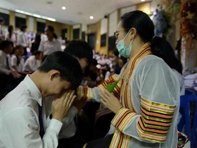 คณะสหเวชศาสตร์ มหาวิทยาลัยพะเยา จัดพิธีไหว้ครู คณะสหเวชศาสตร์ ประจำปีการศึกษา 2567 