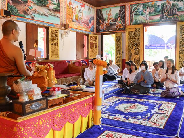 กองแผนงาน จัดโครงการเสริมสร้างความเข้มแข็งด้านคุณธรรมและธรรมาภิบาลในหน่วยงาน และร่วมสืบสานประเพณีถวายเทียนพรรษา ประจำปีงบประมาณ พ.ศ. 2567