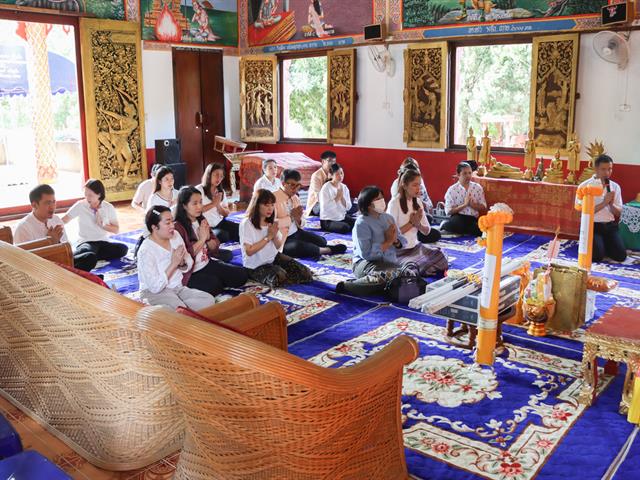 กองแผนงาน จัดโครงการเสริมสร้างความเข้มแข็งด้านคุณธรรมและธรรมาภิบาลในหน่วยงาน และร่วมสืบสานประเพณีถวายเทียนพรรษา ประจำปีงบประมาณ พ.ศ. 2567